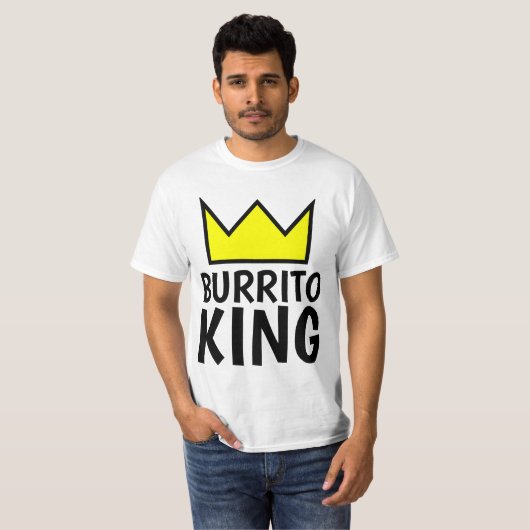 BURRITO KING T-shirts (Voorkant volledig)