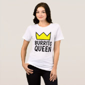 BURRITO QUEEN T-shirts (Voorkant volledig)