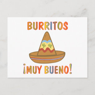 BURRITOS BRIEFKAART