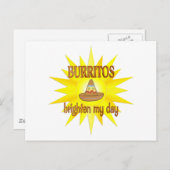 Burritos Brighten Briefkaart (Voorkant / Achterkant)