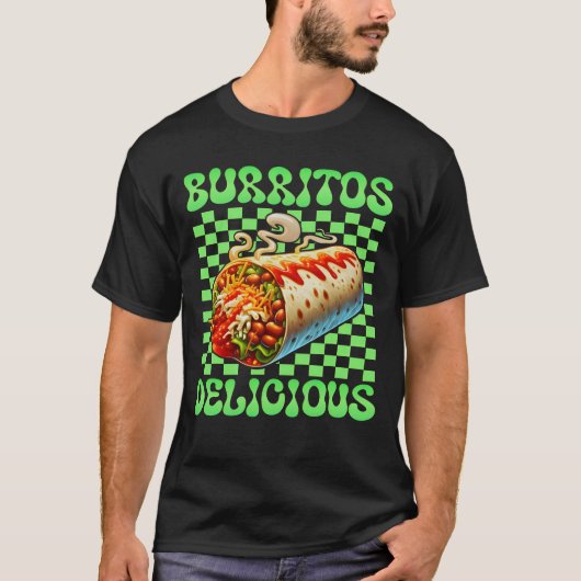 Burritos heerlijk t-shirt (Voorkant)