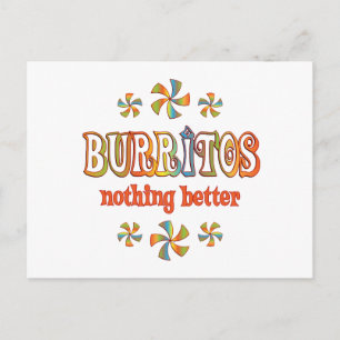 Burritos niets beters briefkaart