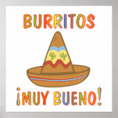 BURRITOS POSTER (Voorkant)