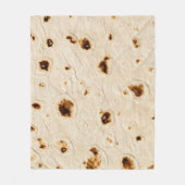 Burritos, reuzentortilla fleece deken (Voorkant)