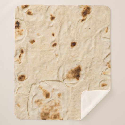 Burritos, reuzentortilla sherpa deken (Voorkant)
