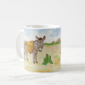 Burro avec la tasse de panier (Devant gauche)