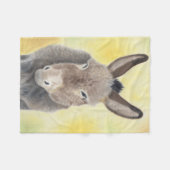 Burro fleece deken (Voorkant (Horizontaal))
