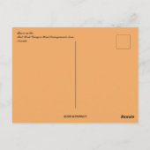 Burro in Nevada Briefkaart (Achterkant)