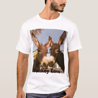 Burros, Donkey Love T-shirt