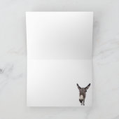 burros on route 66 greeting card (blank inside) kaart (Binnen)