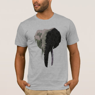 Burroughs gestileerde olifant - Unisex T-shirt