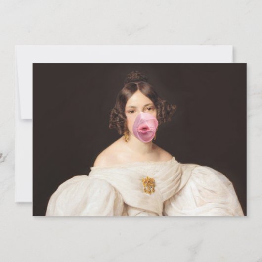 Burst Bubble Gum Diva Kaart (Voorkant)