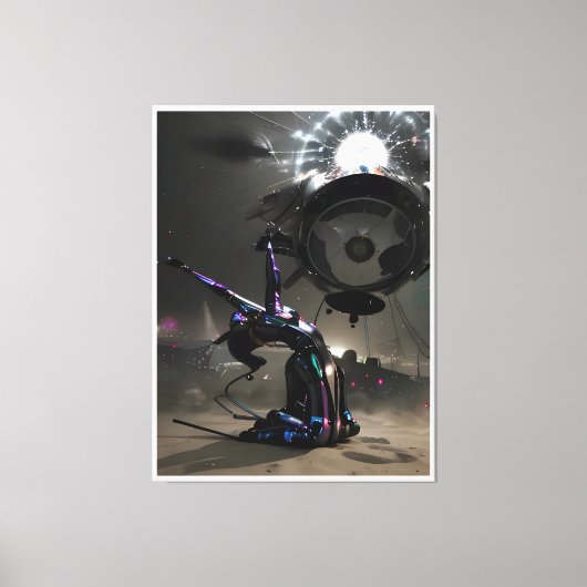 Burst of Joy Canvas Afdruk (Voorkant)