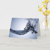 Burst Wave Kaart (Gele Bloem)