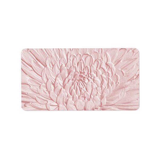 Bursting Joy Embossed Floral Wedding of General Etiket (Voorkant)