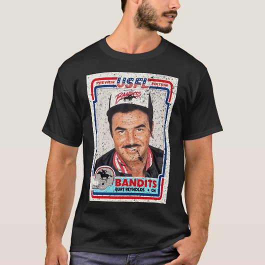 Burt Reynolds T-shirt (Voorkant)