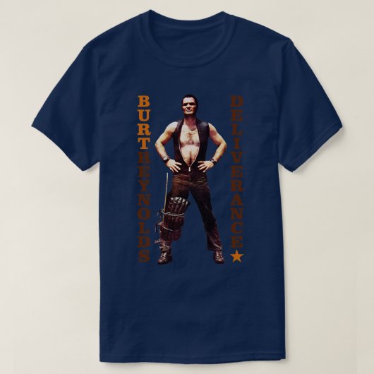 Burt Reynolds T-shirt (Design voorkant)