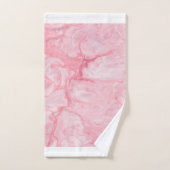 Burton Family Collection Marbre rose (Serviette à main)