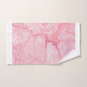 Burton Family Collection Marbre rose (Serviette à main)