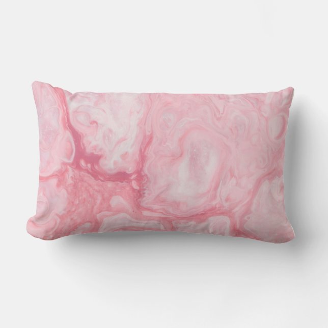 Burton Family Collection Pink Marble   Kussen (Voorkant)