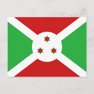 Burundi Flag Briefkaart