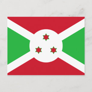 Burundi Flag Briefkaart
