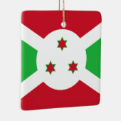 Burundi Flag Keramisch Ornament (Rechts)