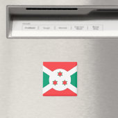 Burundi Flag Magneet (Insitu (Vaatwasser))
