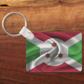 Burundi Flag Sleutelhanger (Achterkant)