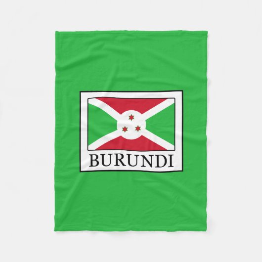 Burundi Fleece Deken (Voorkant)