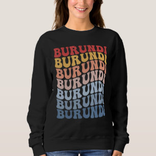 Burundi Groovy Retro Burundees Trui