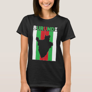 Burundi - Landgrenzen T-shirt