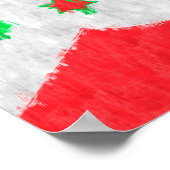 Burundi Oil Painting Drawing Poster (Hoek)