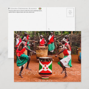 Burundi Reisansichtkaart Briefkaart