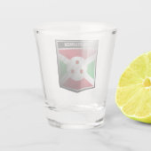 Burundi Shot Glas (Achterkant)