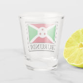 Burundi Shot Glas (Achterkant)