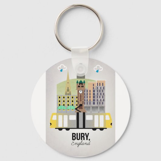 Bury Sleutelhanger (Voorkant)