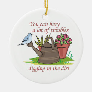 Bury Troubles Keramisch Ornament