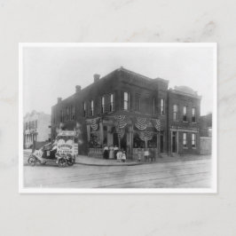 "Bury's ijskap" Briefkaart