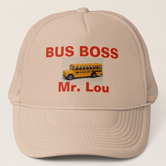 BUS BOSS de heer Lou PET (Voorkant)