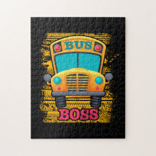 Bus boss - schoolbuswaardering legpuzzel