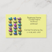 Bus. Carte - Boutons 3D (Devant)