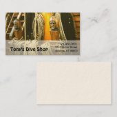 Bus. Carte - Capstans en bois (Devant / Derrière)