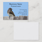 Bus. Carte - Catcher sur clôture (Devant / Derrière)