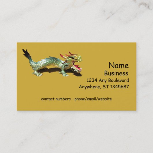 Bus. Carte - Dragon (Devant)