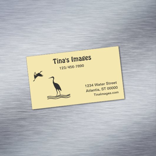 Bus. Carte (mag) - Oiseaux côtiers (In Situ)