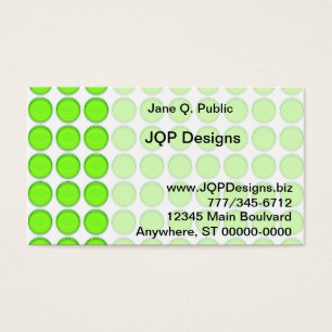 Bus. Carte - Points verts