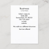 Bus. Carte - Timpani (Dos)