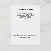 Bus. Carte - Vin de raisin (Dos)