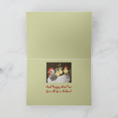 Bus de fête avec carte de Noël Peeps (Intérieur)